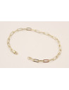 Pulsera completa 182*3,5mm Baño Oro 18K y 3 micras