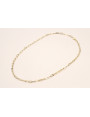 Collar completo eslabones 435*3,5mm  Oro 18K y 3M