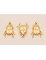 Escarabajo 15*10mm Baño Oro 3M 18K