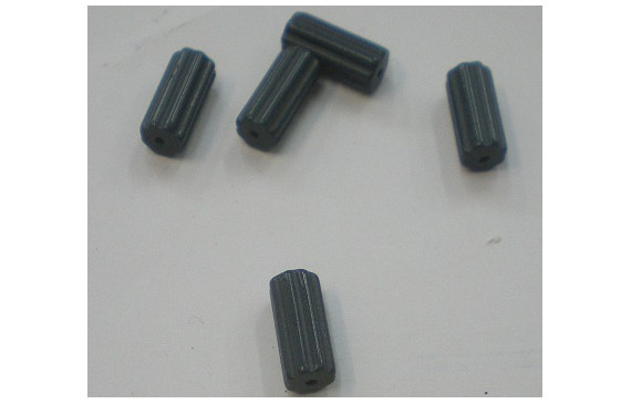 Tubo estriado 12*5m Azul