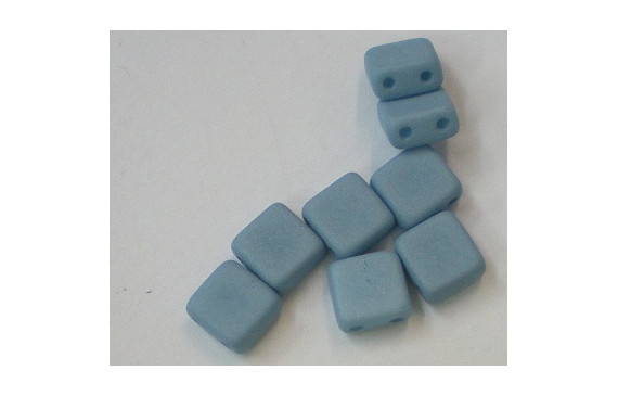 Tila 6*6mm Opaco Silk Petroleo