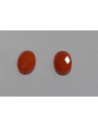 Cristal para cabujón 10,5*8,1mm Naranja Opaco
