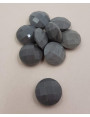 Disco Cristal facetado 11mm Gris Opaco