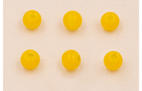 Bola Cristal 4mm color Amarillo