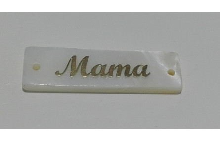 Listón nacar 35mm Mama