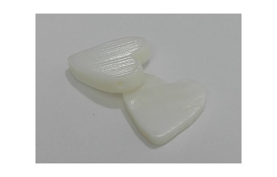 Corazón Nacar 12*12*2mm