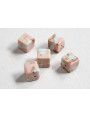 Cubo Jade 6*1*6,1 Rosa vetas