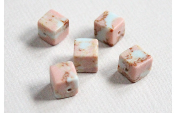 Cubo Jade 6*1*6,1 Rosa vetas