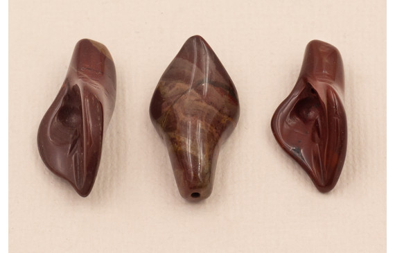 Tulipán Jade 26*15*10 Rojizo