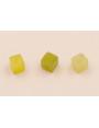 Cubo piedra Jade 4,5*4,5mm verde