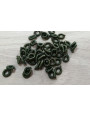 Aro Elástico 5mm. Agujero de 3mm. Verde Oscuro