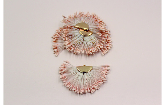 Colgante estambres color Rosa Palo