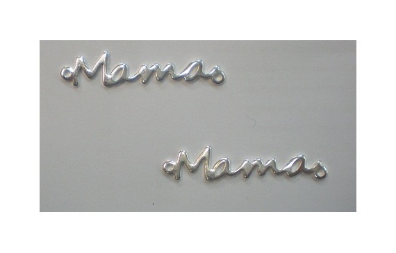 Pieza Pulsea MAMA Baño Plata 35mm ancho