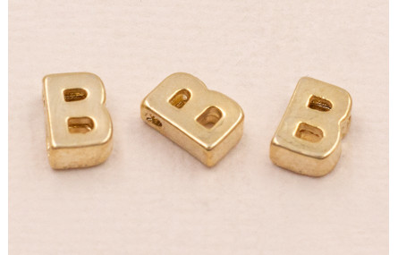 Letra B 7*6*2 Oro