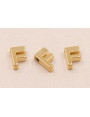 Letra F 7*6*2 Oro