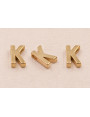 Letra K 7*6*2 Oro