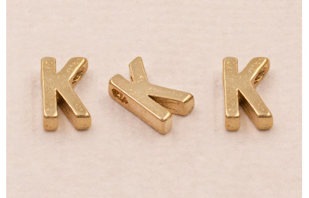 Letra K 7*6*2 Oro