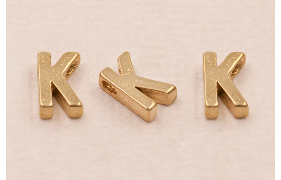 Letra K 7*6*2 Oro