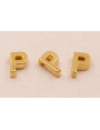Letra P 7*6*2 Oro