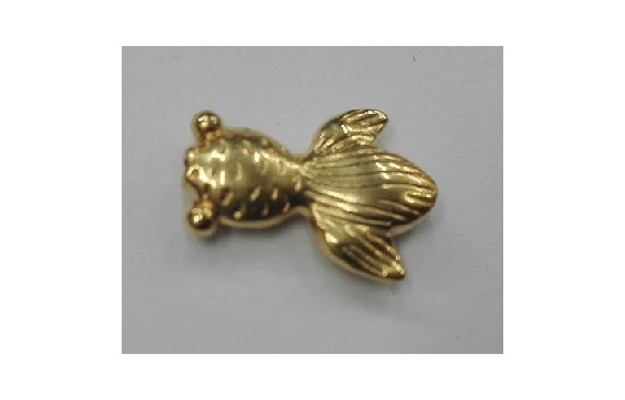 Pez pequeño Dorado 14*5mm