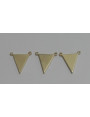 Triangulo 10*13mm Oro Mate