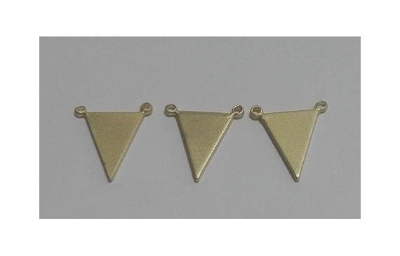 Triangulo 10*13mm Oro Mate