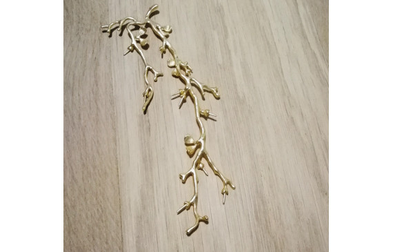 Pieza Rama Coral 105*35mm Oro Mate