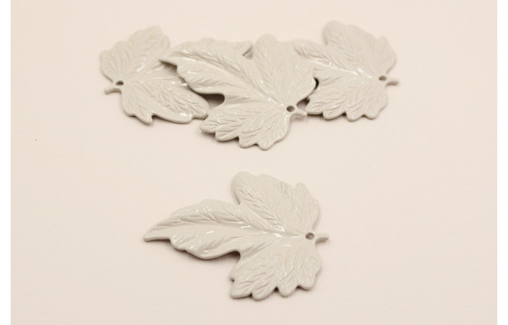 Hoja Grande 60*50mm Visón claro