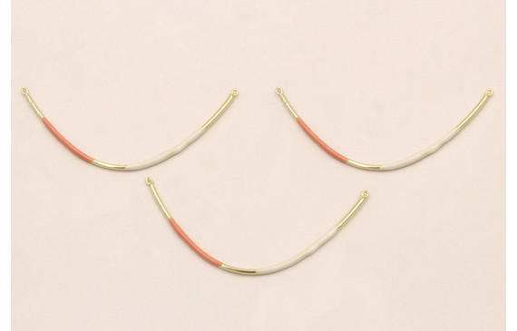 CuentaAcero Inox. Arco 55mm Oro Salmón Beige