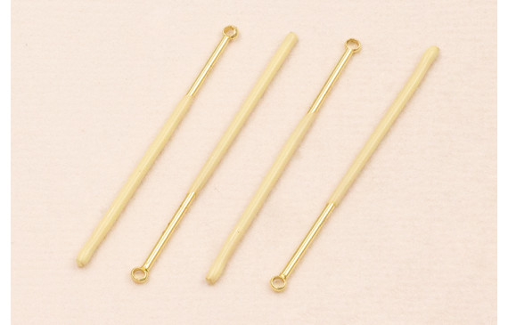 Acero Inox. Listón de 38mm Oro y Crema