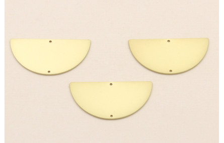 Semicirculo 31*16 Dorado Mate