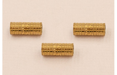 Tubo Curvado S.Steel 316L 10*4mm Dorado