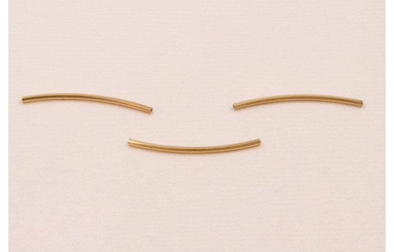 Tubo curvado Stailess Steel 316L 26*1mm ext Dorado