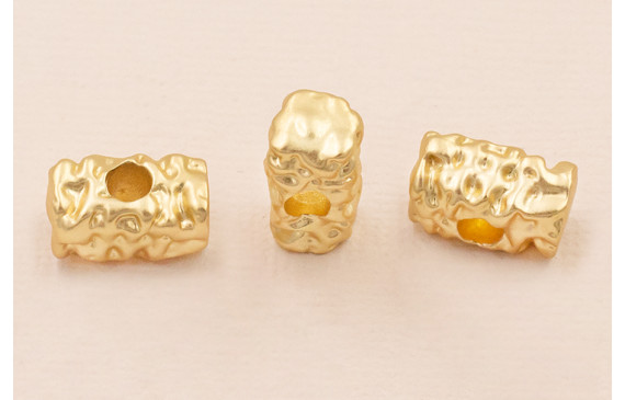 Entrepieza Rectangular 13*5*5 O. Mate Agujero 3mm