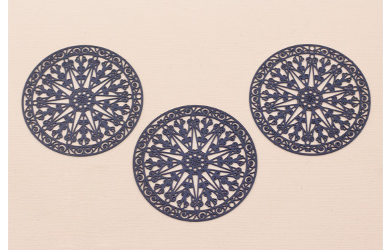 Disco Rejilla de 43mm Azul Oscuro