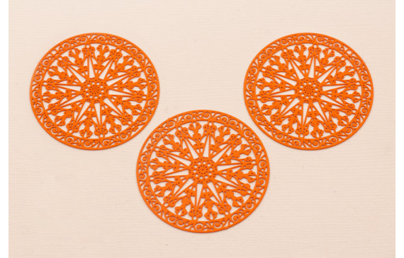 Disco Rejilla de 43mm Naranja