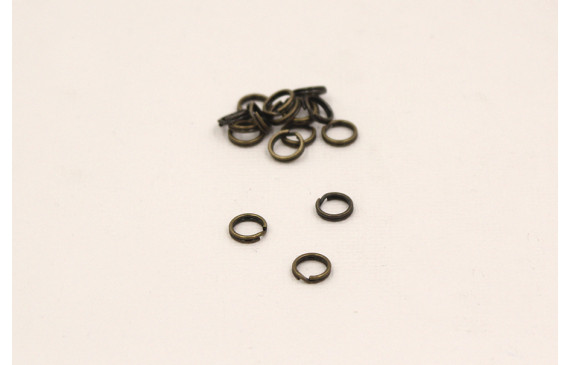 Arandela doble llavero 7*15 Oro Viejo