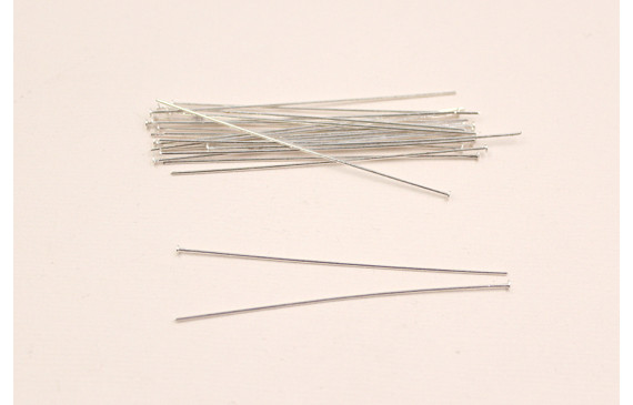 ALFILER TAPONADO 62MM PLATEADO (HILO 0,6)