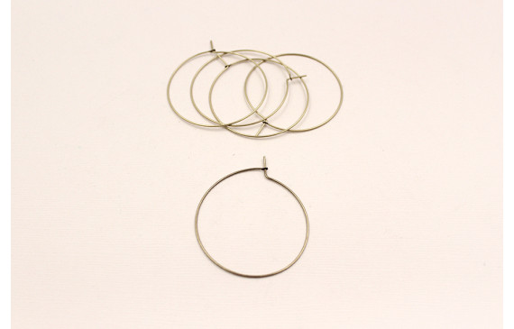 CRIOLLA HILO REDONDO 45 MM ORO VIEJO