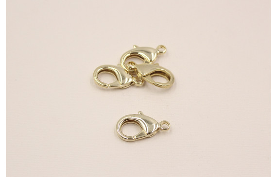 Mosquetón grande 29mm Oro