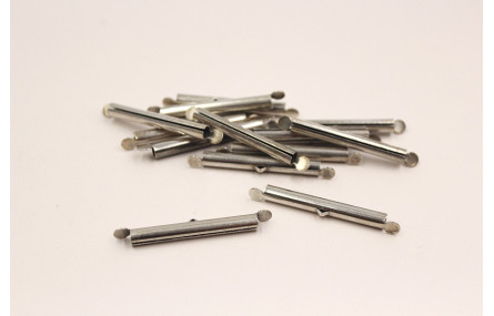 Cierre circular varias bandas 40mm Plata Vieja