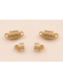 Cierre Imantado Tubular 6*4mm Latón