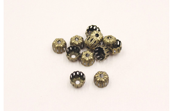 Casquilla pequeña filigrana 9mm