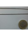Cadena bolas 1,5mm  plata vieja