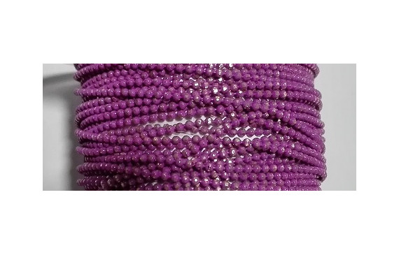 Cadena bolas 1,2 mm Morado Cardenal