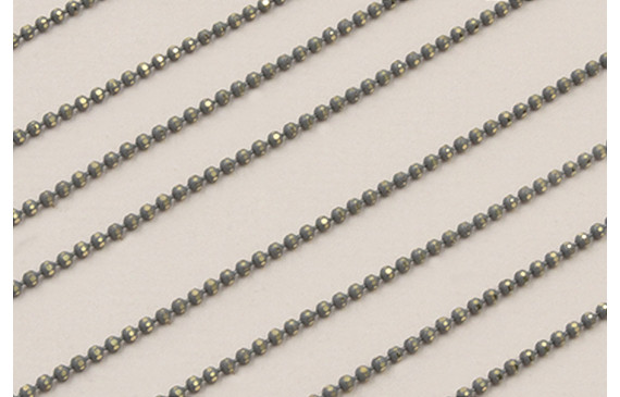 Cadena Facetadas opales 3*2mm