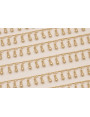 Cadena con Pivotes de 5mm Dorado Mate