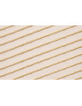 Cadena Bolas y Torpedos 1mm Dorado Mate