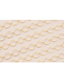 Cadena Aros de 8mm Baño Oro