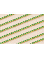 Cadena Strass Critstal 2mm Verde Peridot